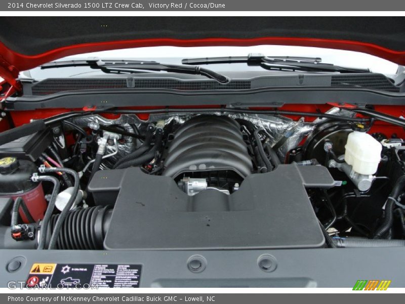Victory Red / Cocoa/Dune 2014 Chevrolet Silverado 1500 LTZ Crew Cab