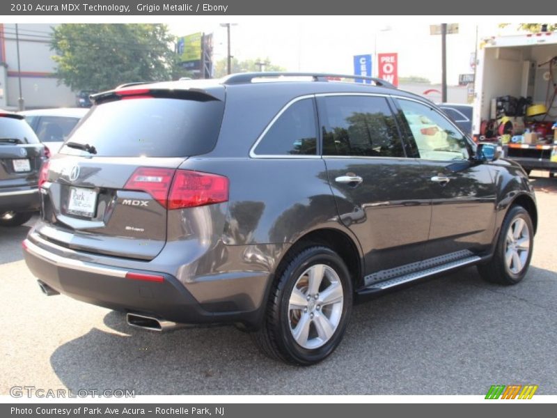 Grigio Metallic / Ebony 2010 Acura MDX Technology