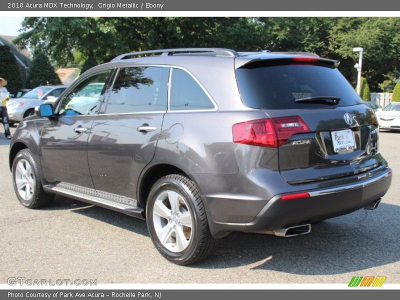 Grigio Metallic / Ebony 2010 Acura MDX Technology