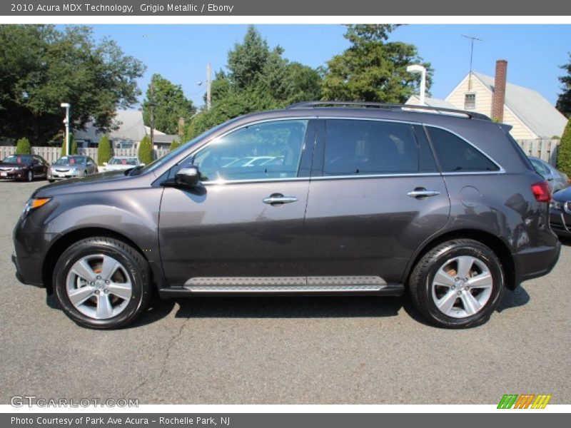 Grigio Metallic / Ebony 2010 Acura MDX Technology