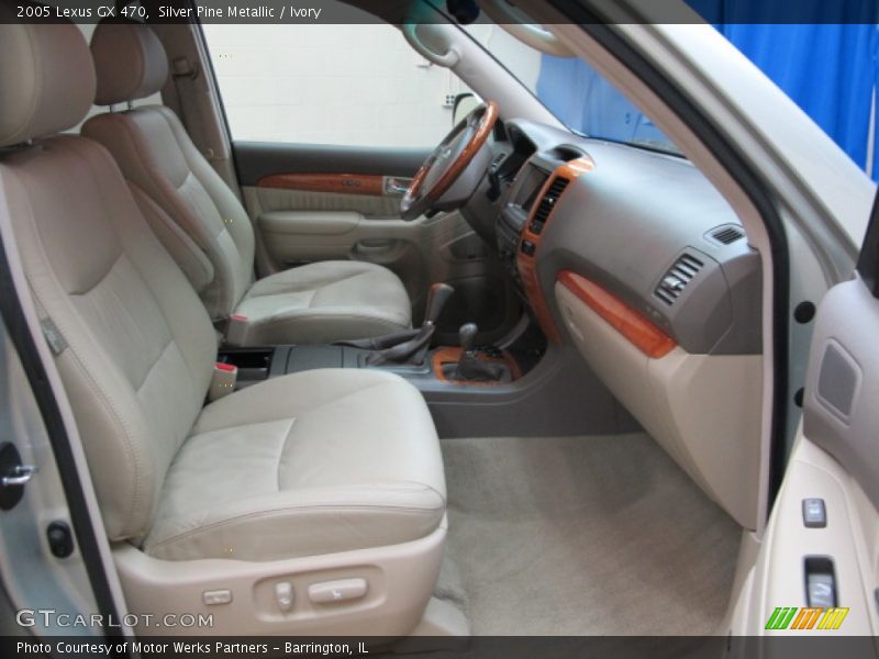 Silver Pine Metallic / Ivory 2005 Lexus GX 470