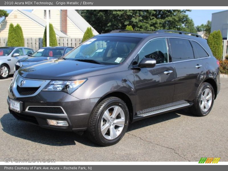Grigio Metallic / Ebony 2010 Acura MDX Technology