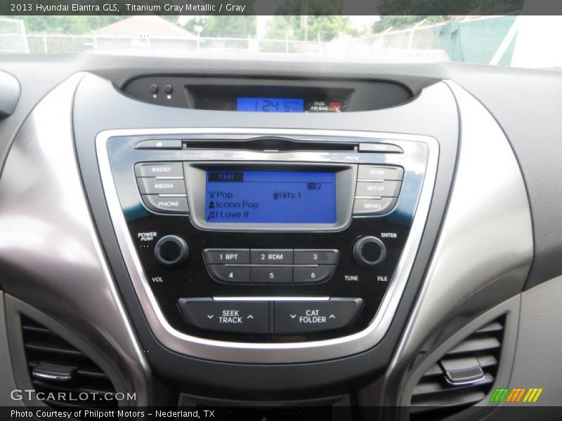 Titanium Gray Metallic / Gray 2013 Hyundai Elantra GLS