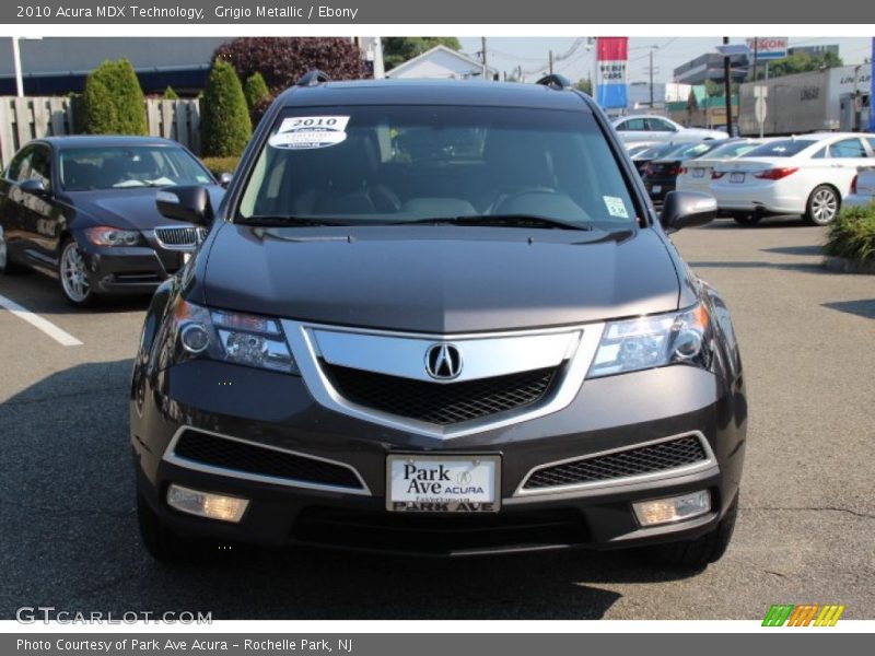 Grigio Metallic / Ebony 2010 Acura MDX Technology