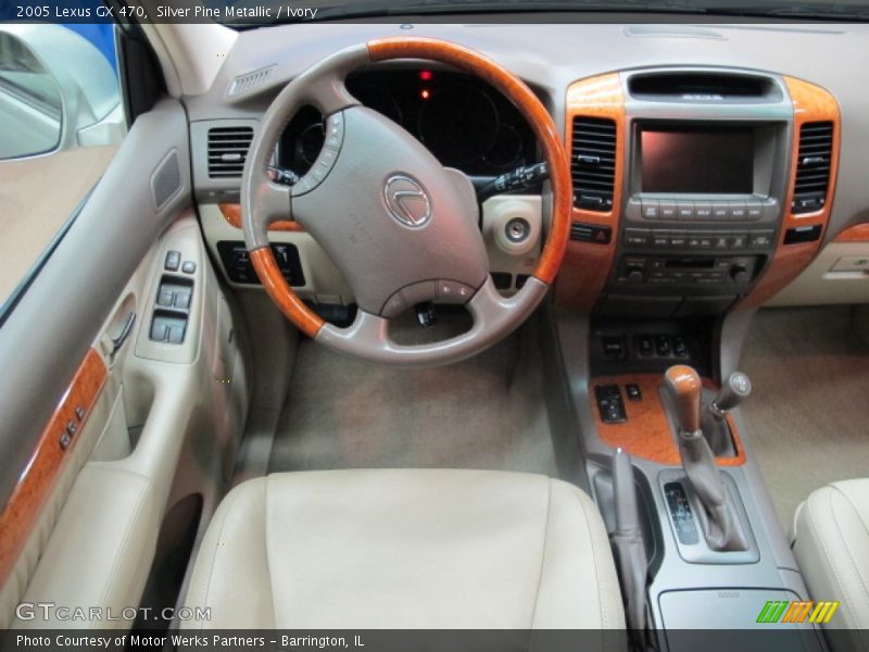 Silver Pine Metallic / Ivory 2005 Lexus GX 470