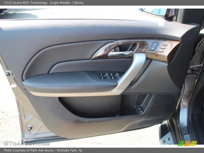 Grigio Metallic / Ebony 2010 Acura MDX Technology