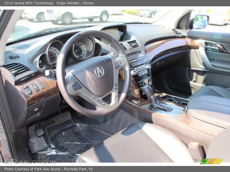 Grigio Metallic / Ebony 2010 Acura MDX Technology
