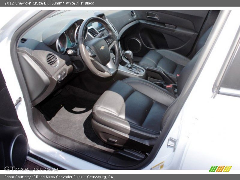Summit White / Jet Black 2012 Chevrolet Cruze LT