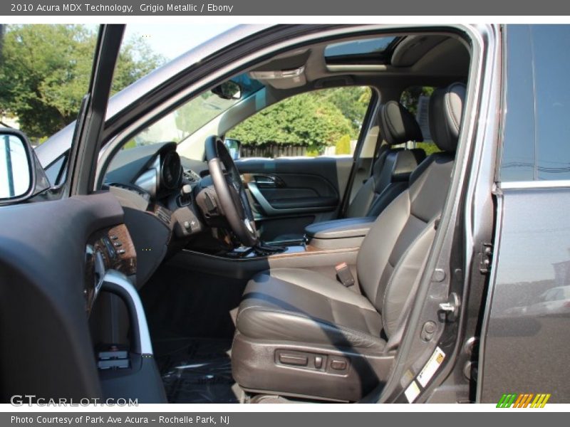 Grigio Metallic / Ebony 2010 Acura MDX Technology