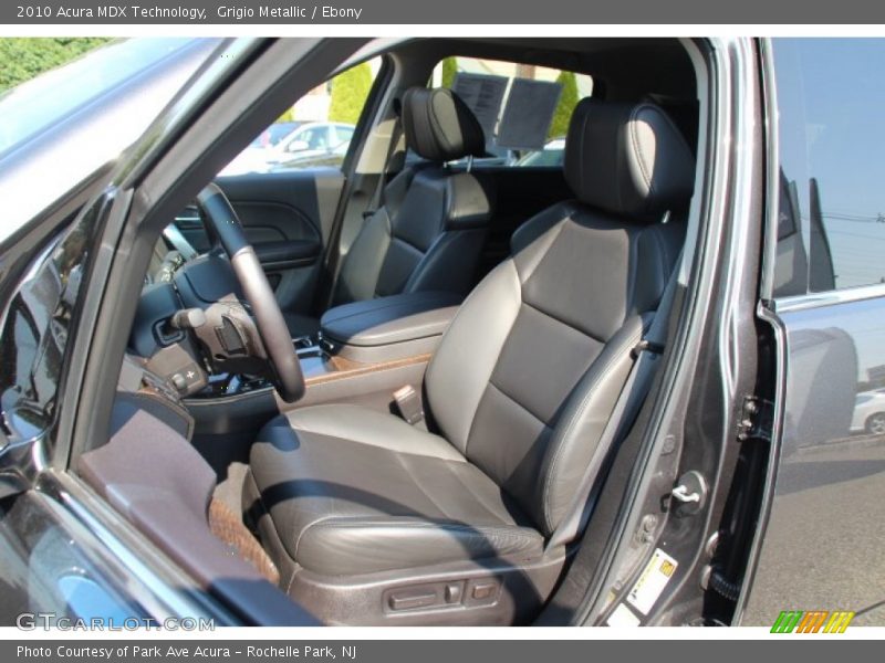 Grigio Metallic / Ebony 2010 Acura MDX Technology