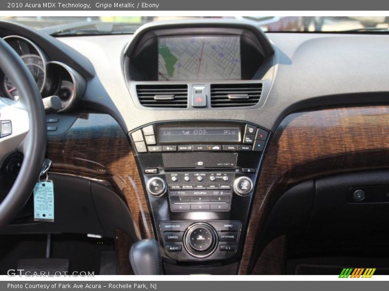 Grigio Metallic / Ebony 2010 Acura MDX Technology