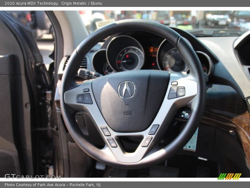 Grigio Metallic / Ebony 2010 Acura MDX Technology