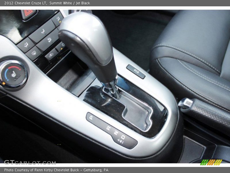 Summit White / Jet Black 2012 Chevrolet Cruze LT