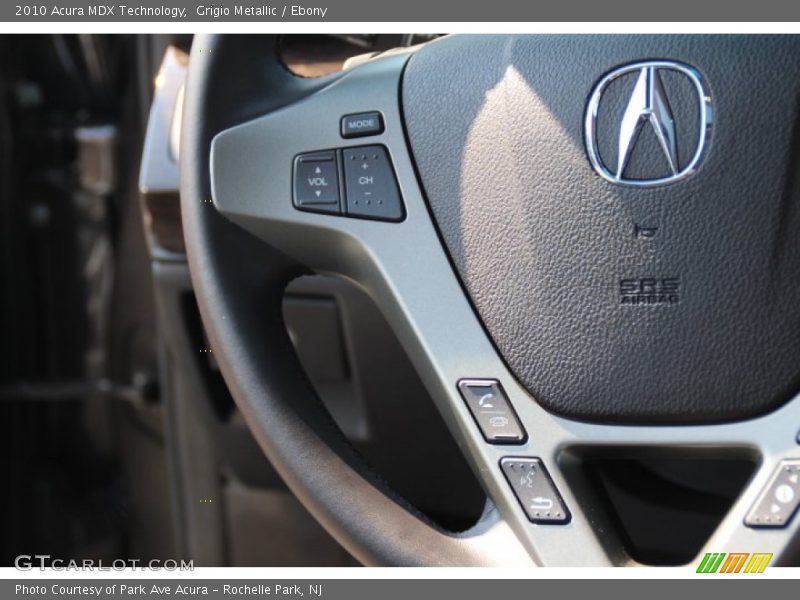 Grigio Metallic / Ebony 2010 Acura MDX Technology
