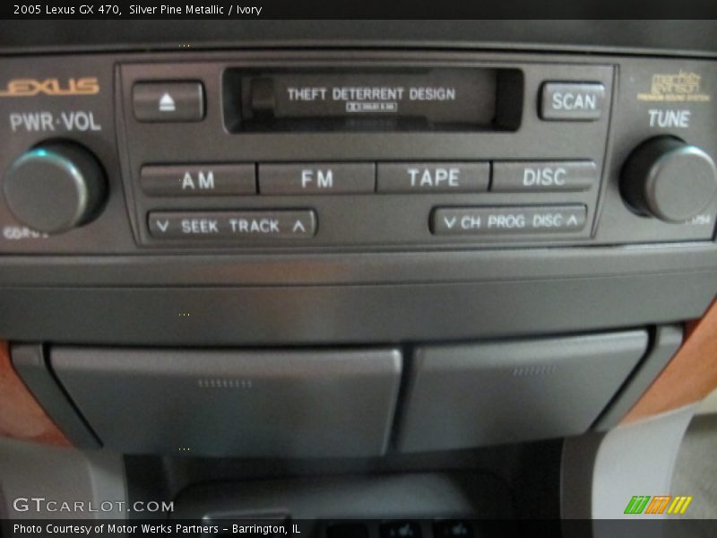 Silver Pine Metallic / Ivory 2005 Lexus GX 470