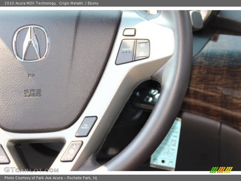 Grigio Metallic / Ebony 2010 Acura MDX Technology