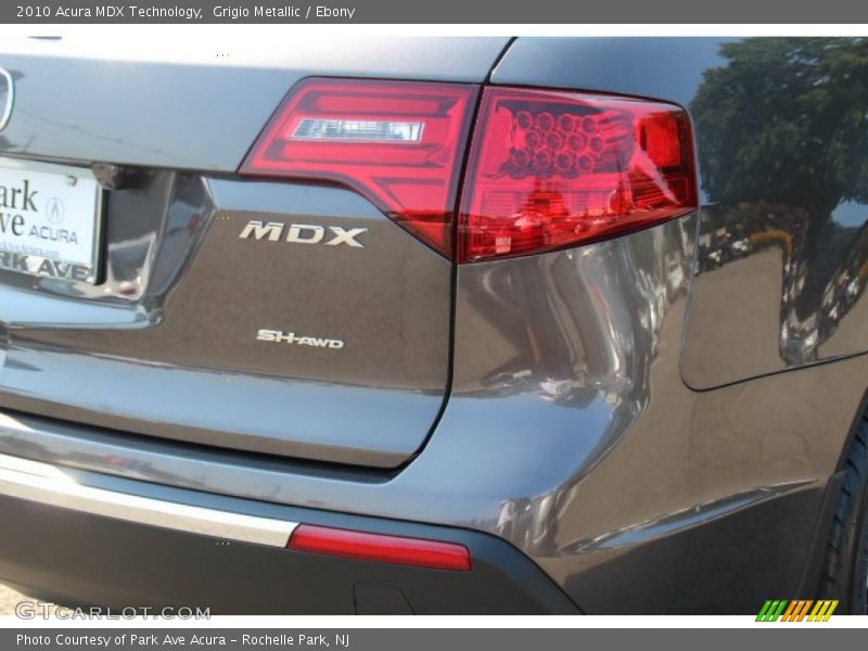 Grigio Metallic / Ebony 2010 Acura MDX Technology