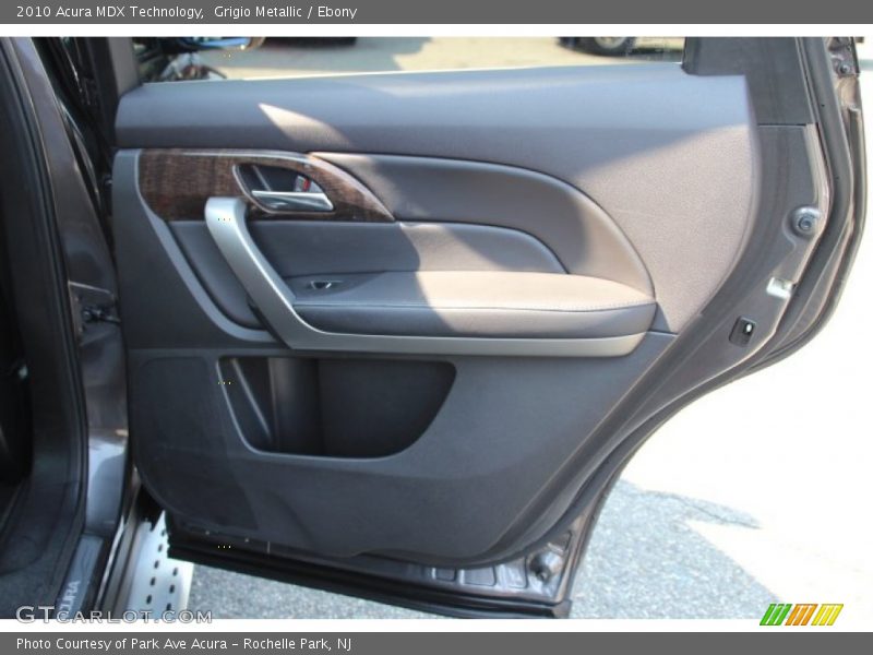 Grigio Metallic / Ebony 2010 Acura MDX Technology