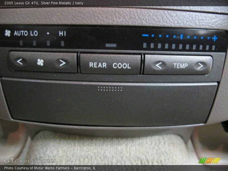 Silver Pine Metallic / Ivory 2005 Lexus GX 470