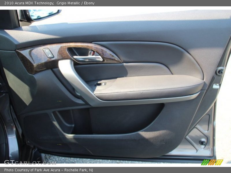 Grigio Metallic / Ebony 2010 Acura MDX Technology