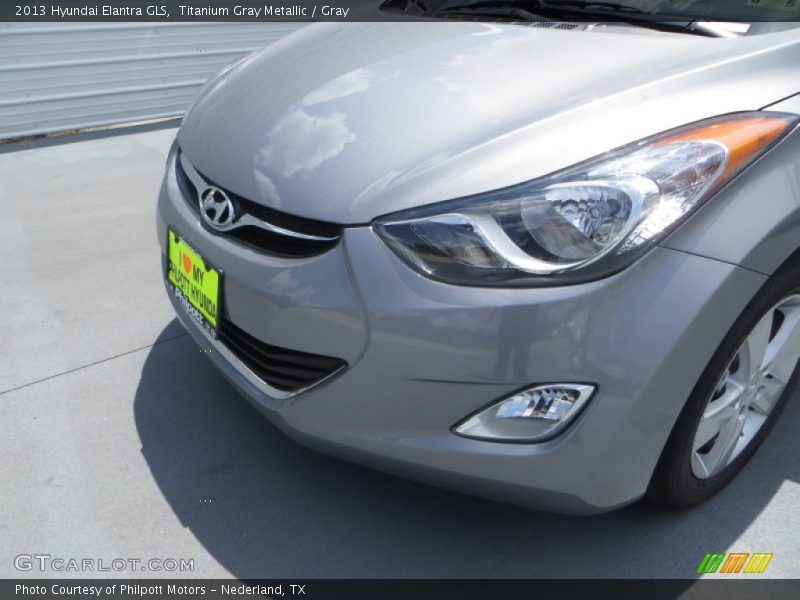 Titanium Gray Metallic / Gray 2013 Hyundai Elantra GLS
