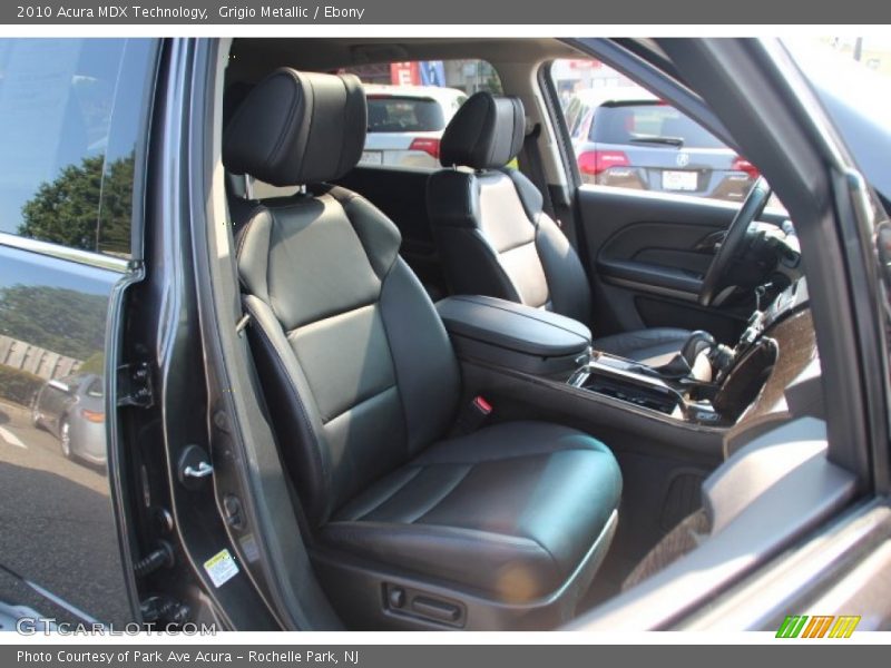 Grigio Metallic / Ebony 2010 Acura MDX Technology