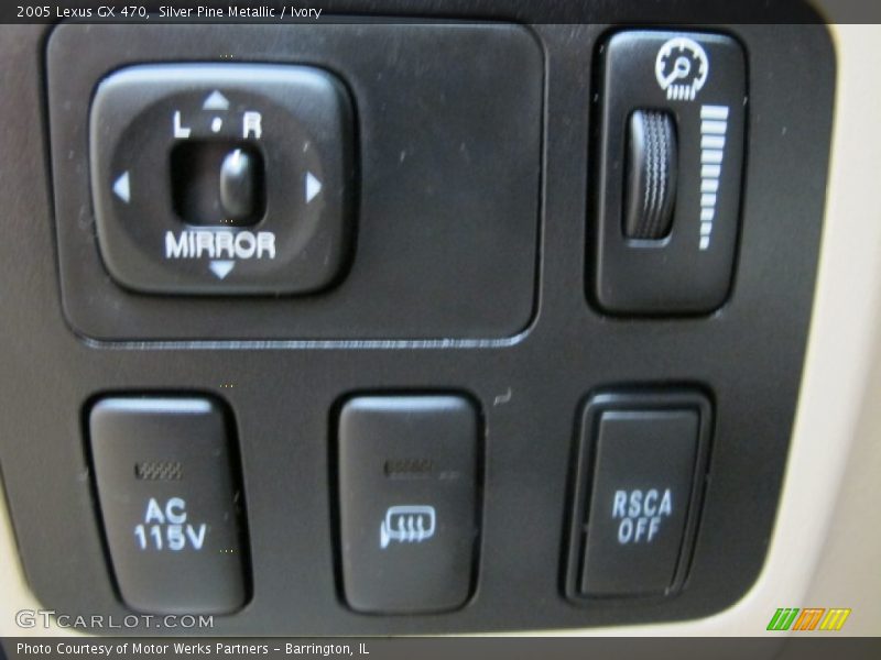 Silver Pine Metallic / Ivory 2005 Lexus GX 470