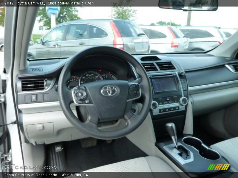 Classic Silver Metallic / Ash 2012 Toyota Camry LE