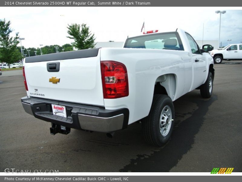 Summit White / Dark Titanium 2014 Chevrolet Silverado 2500HD WT Regular Cab