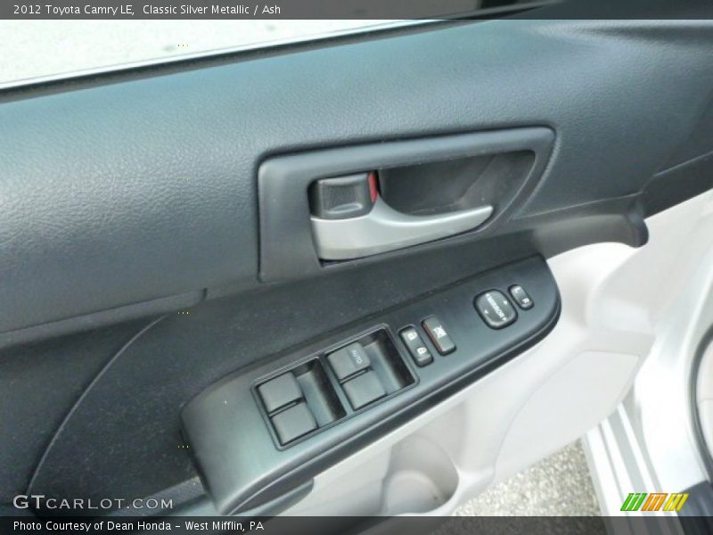 Classic Silver Metallic / Ash 2012 Toyota Camry LE