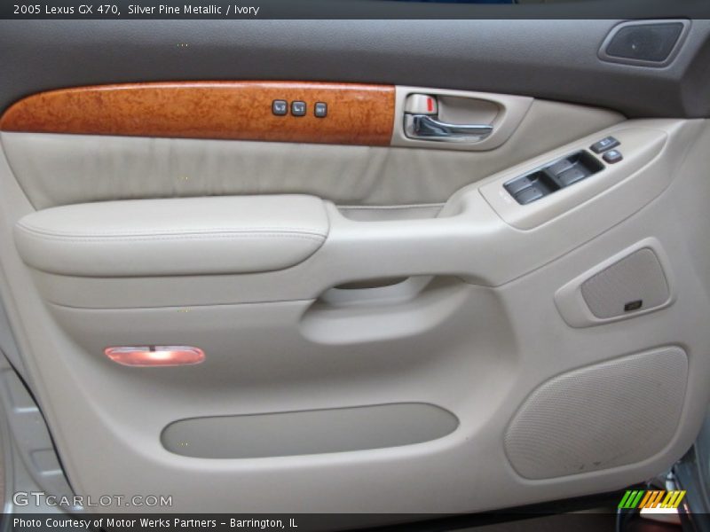 Silver Pine Metallic / Ivory 2005 Lexus GX 470