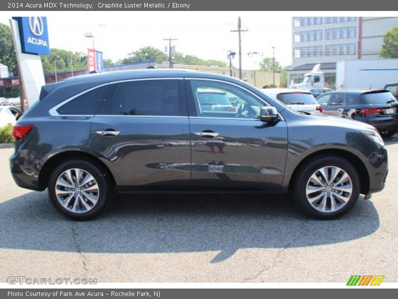 Graphite Luster Metallic / Ebony 2014 Acura MDX Technology