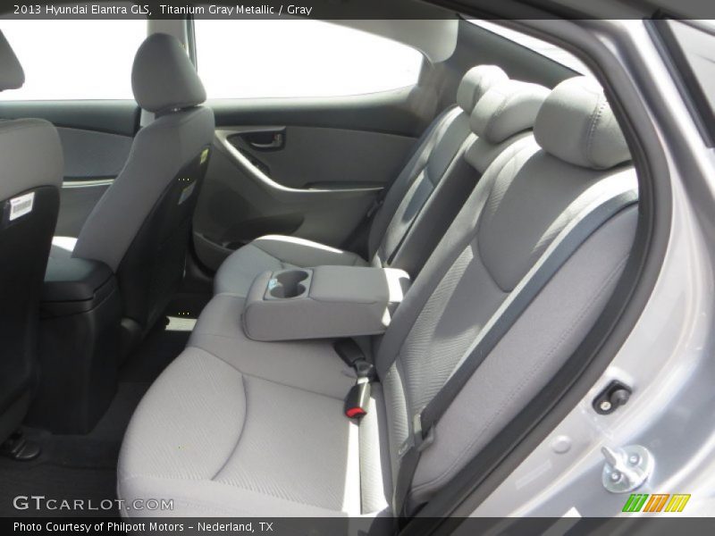 Titanium Gray Metallic / Gray 2013 Hyundai Elantra GLS