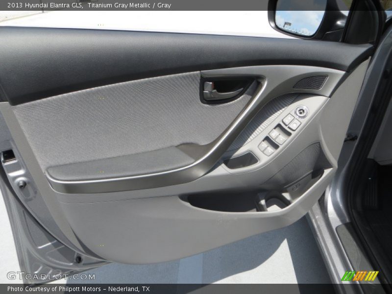 Titanium Gray Metallic / Gray 2013 Hyundai Elantra GLS