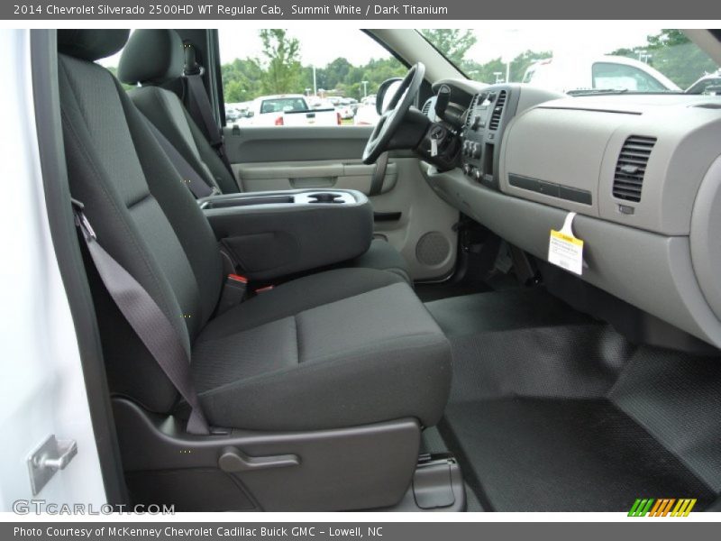 Summit White / Dark Titanium 2014 Chevrolet Silverado 2500HD WT Regular Cab