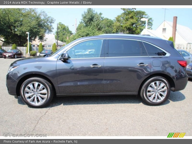 Graphite Luster Metallic / Ebony 2014 Acura MDX Technology