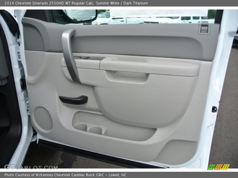 Summit White / Dark Titanium 2014 Chevrolet Silverado 2500HD WT Regular Cab