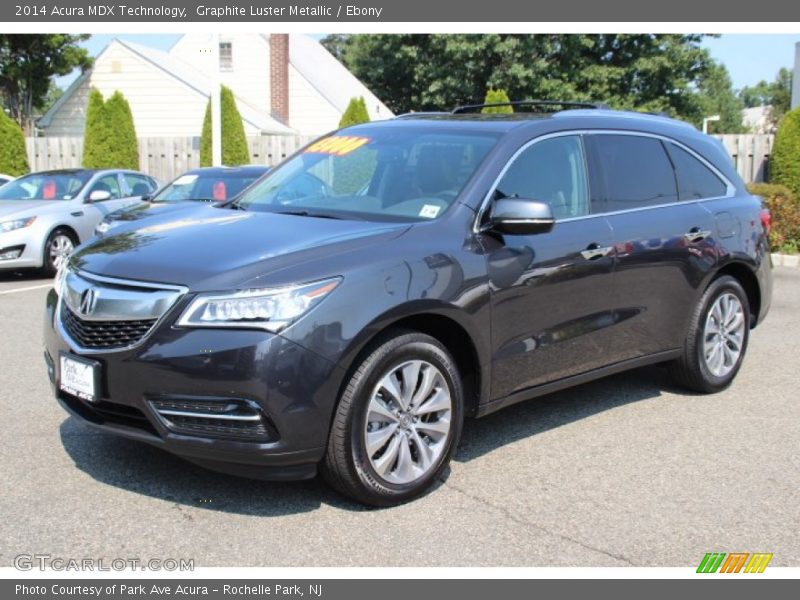 Graphite Luster Metallic / Ebony 2014 Acura MDX Technology