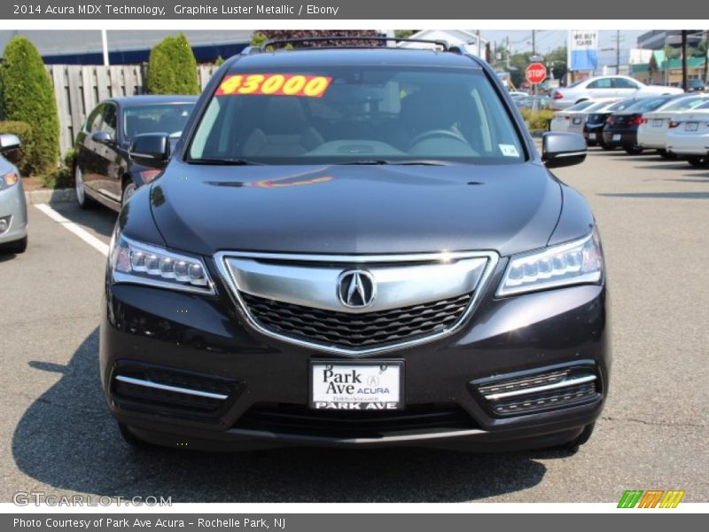 Graphite Luster Metallic / Ebony 2014 Acura MDX Technology