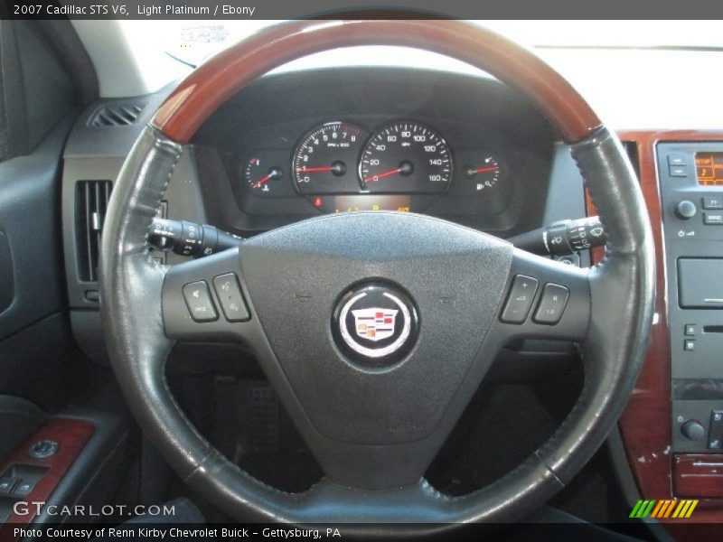 Light Platinum / Ebony 2007 Cadillac STS V6