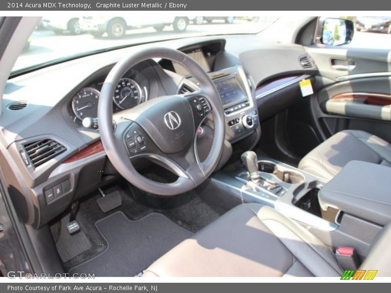 Graphite Luster Metallic / Ebony 2014 Acura MDX Technology