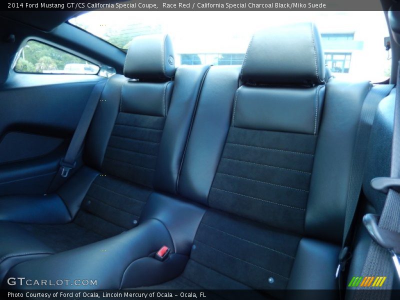 Rear Seat of 2014 Mustang GT/CS California Special Coupe