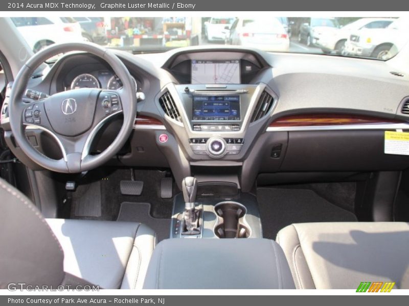 Graphite Luster Metallic / Ebony 2014 Acura MDX Technology