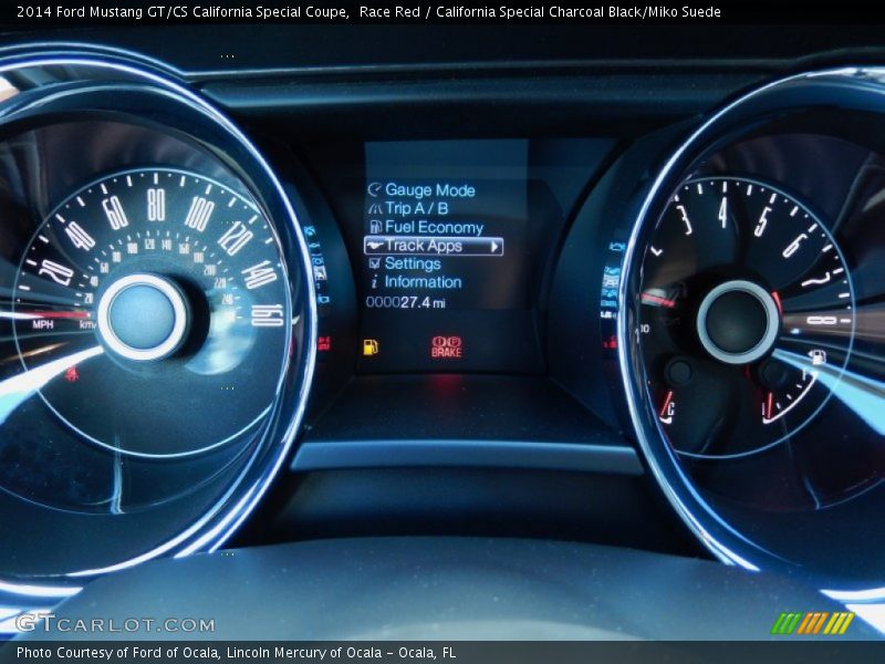  2014 Mustang GT/CS California Special Coupe GT/CS California Special Coupe Gauges