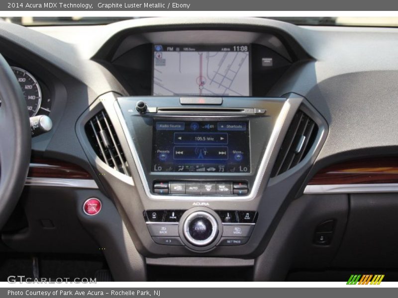 Graphite Luster Metallic / Ebony 2014 Acura MDX Technology