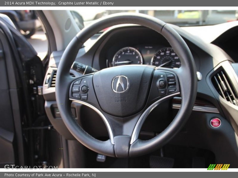 Graphite Luster Metallic / Ebony 2014 Acura MDX Technology