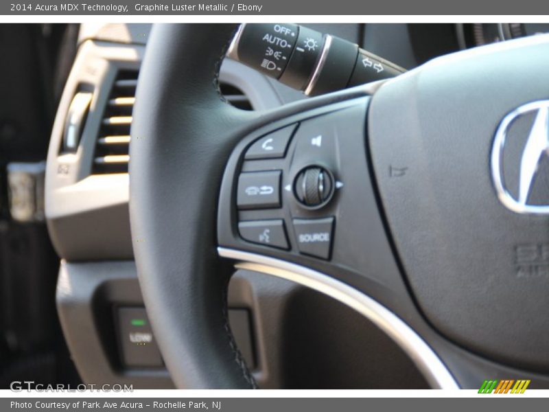 Graphite Luster Metallic / Ebony 2014 Acura MDX Technology