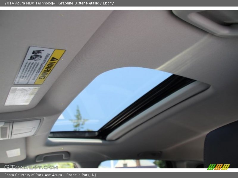 Graphite Luster Metallic / Ebony 2014 Acura MDX Technology