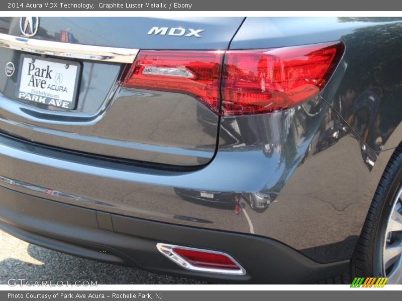 Graphite Luster Metallic / Ebony 2014 Acura MDX Technology