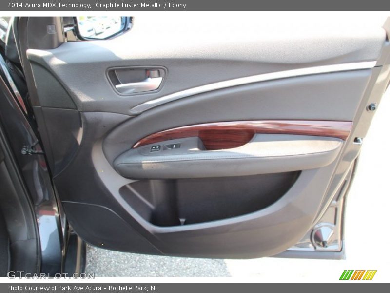 Graphite Luster Metallic / Ebony 2014 Acura MDX Technology